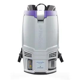 GoFit Backpack Vacuum 6 QT 240V Cordless With 4Ah Lithium-Ion Battery 1/Each