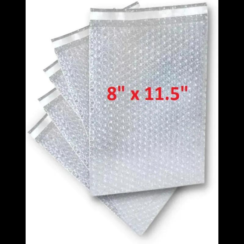 Bubble Out Bag Large (LG) 8X11.5 IN Self Seal Pouch 350/Case