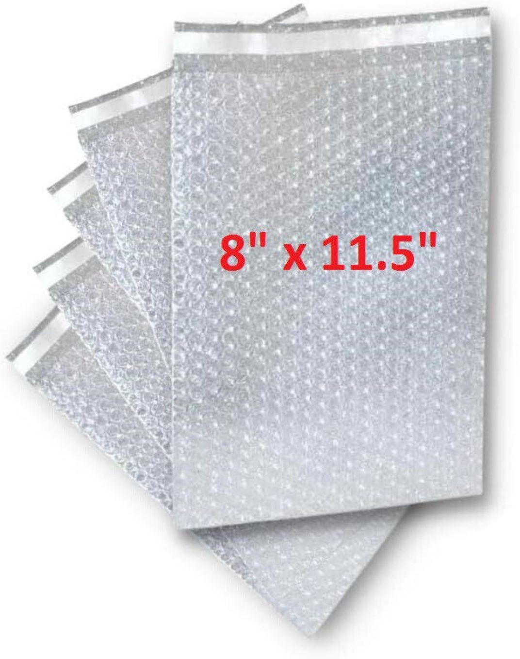 Bubble Out Bag Large (LG) 8X11.5 IN Self Seal Pouch 350/Case