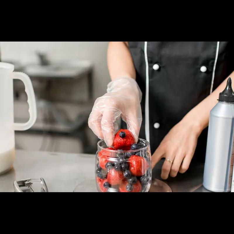 Gloves Medium (MED) PE 500 Count/Box 10 Box/Case