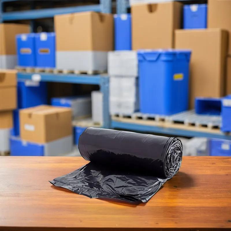 Can Liner 40X48 IN 44 GAL Black 14MIC Heavy Duty 250/Case