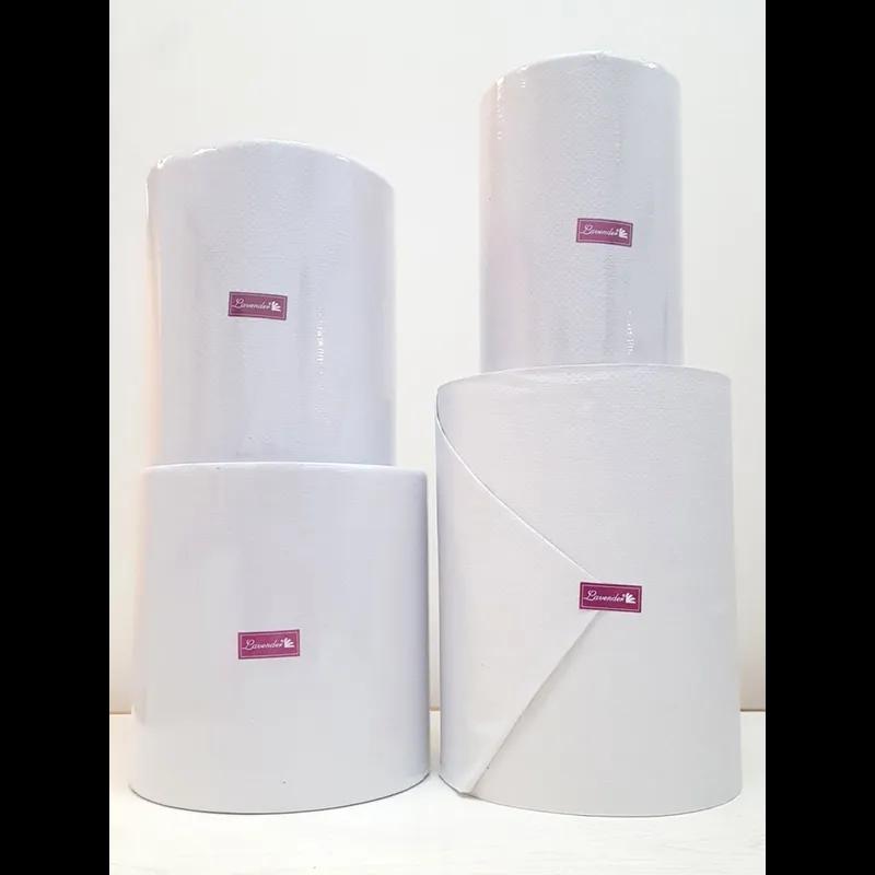 Roll Paper Towel 7.87IN X350FT Pulp Fiber White Embossed 12/Case