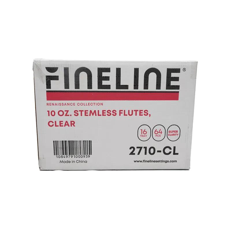 Renaissance Cup Stemless Champagne Flute 10 OZ Plastic Clear 64/Case