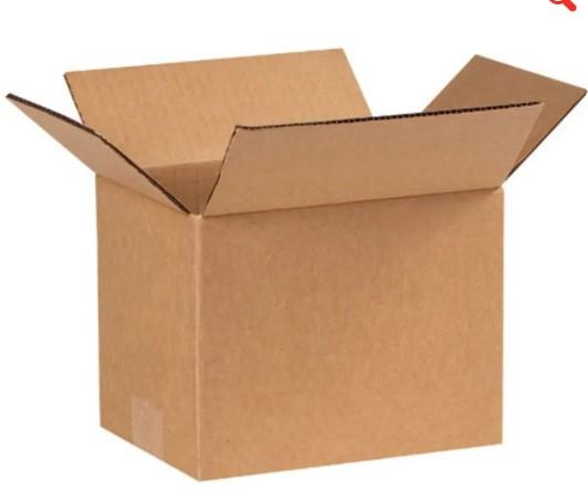 Box 6X8X6 IN Kraft Corrugated 25 Count/Bundle