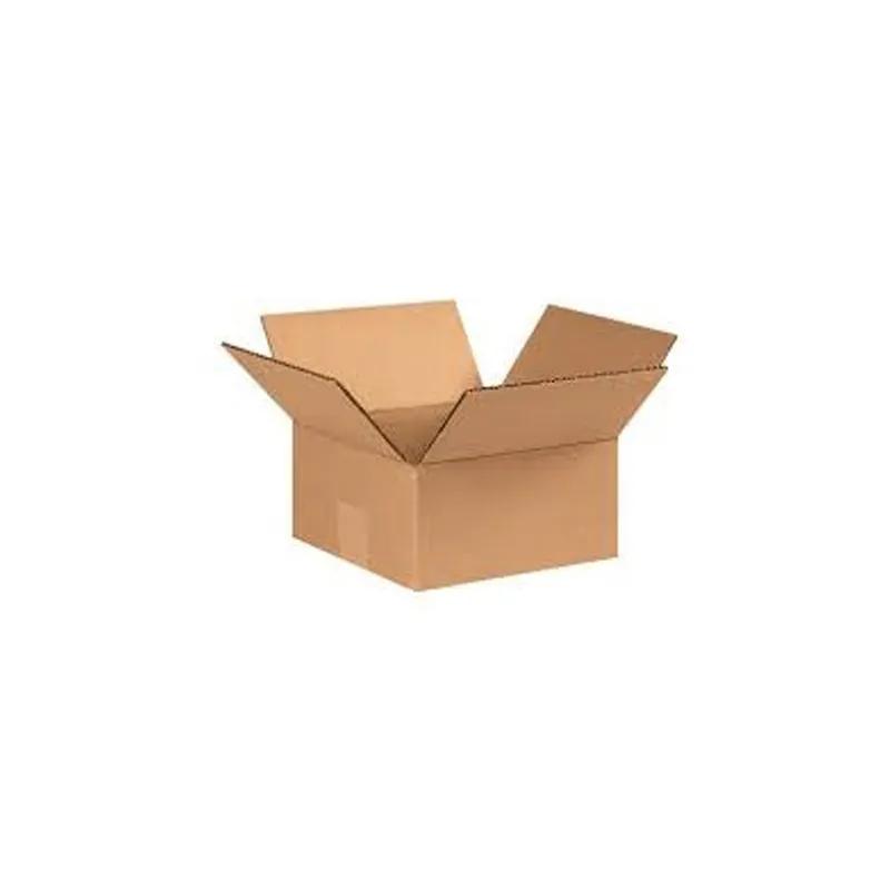 Box 8X8X4 IN Kraft Corrugated Cardboard 1/Each