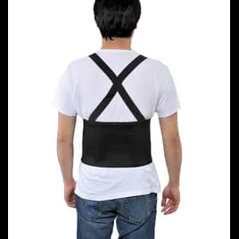 Tuff Grip Back Support Belt Medium (MED) Black Economy Flexible Adjustable 1/Each