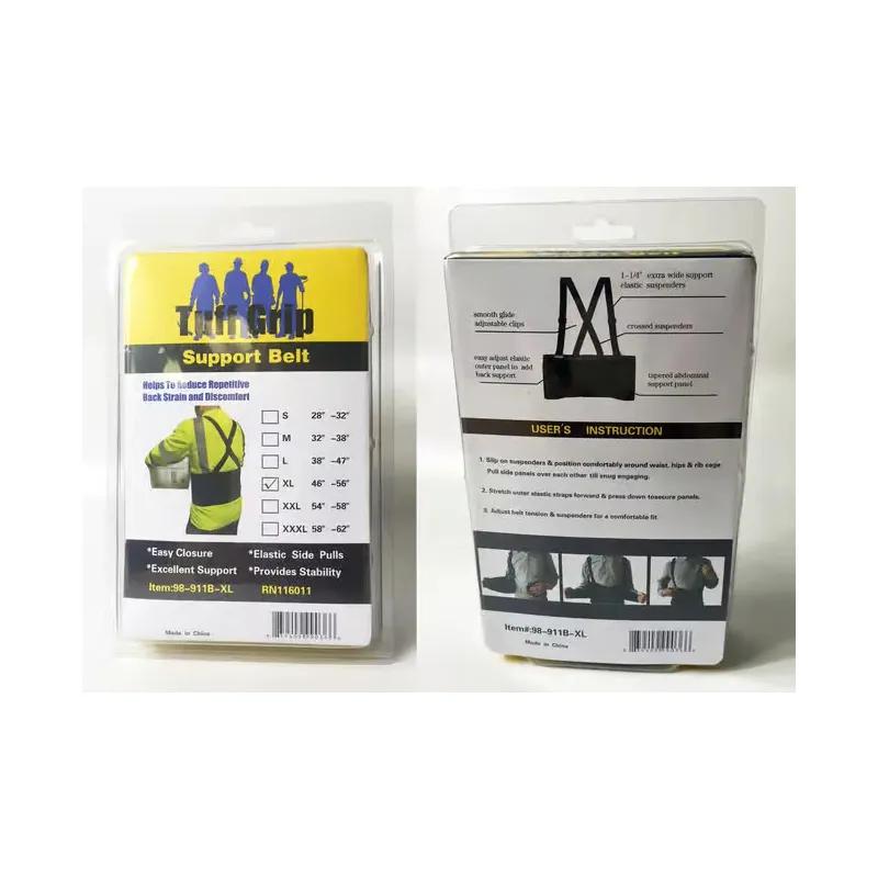 Tuff Grip Back Support Belt XL Black Economy Flexible Adjustable 1/Each