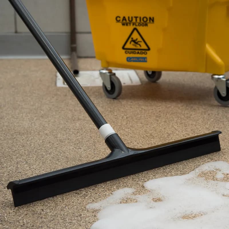 Sparta® Squeegee 24X1X3.50 IN PP Black Single Blade 1/Each