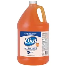 Dial Hand Soap Liquid 1 GAL Antibacterial 4/Case