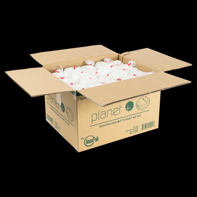 Planet+ Lid CPLA White For 8 OZ Hot Cup 1000/Case