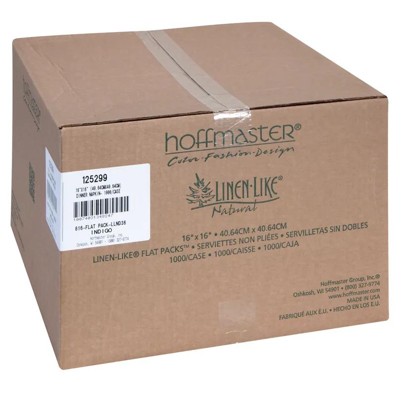 Dinner Napkins 16X16 IN Indigo Paper Flat 1000/Case