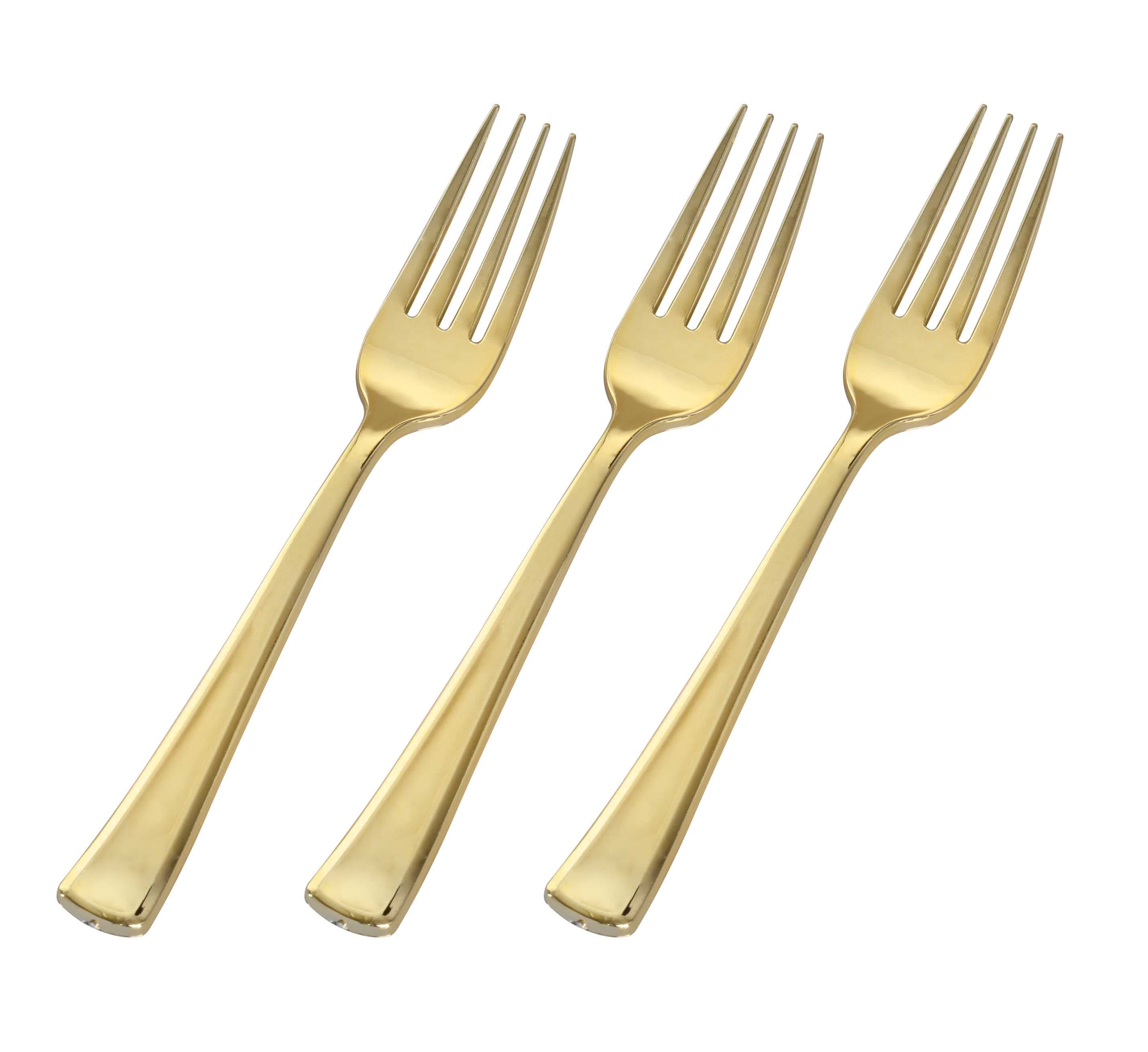 Fork Plastic Gold 400/Case