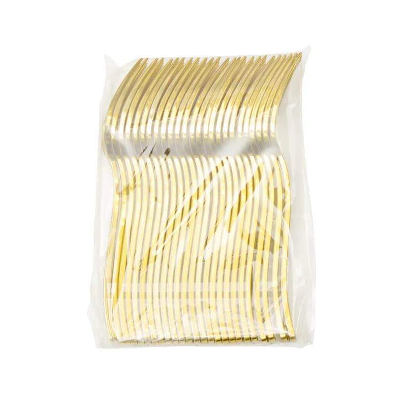 Fork Plastic Gold 400/Case