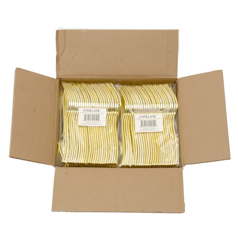 Fork Plastic Gold 400/Case