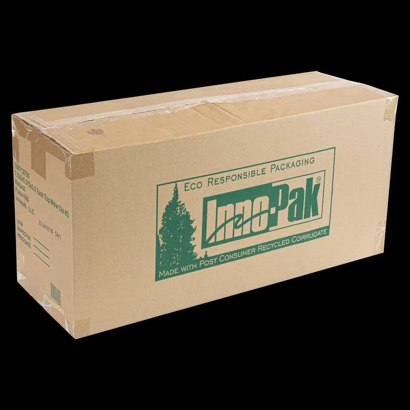 INNOBOX EDGE™ #3 Take-Out Box Kraft With Window Leak Resistant 160/Case