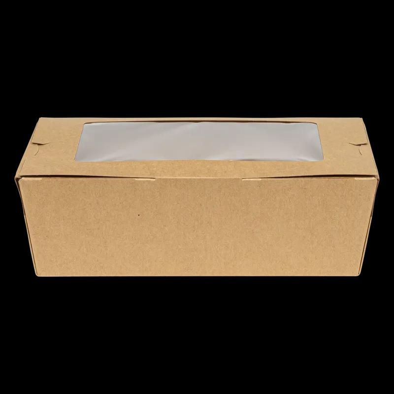 INNOBOX EDGE™ #3 Take-Out Box Kraft With Window Leak Resistant 160/Case