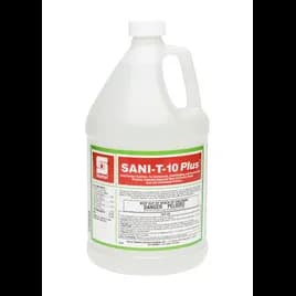 Sani-T-10 Plus® Unscented Food Service Sanitizer 1 GAL Multi Surface Neutral RTU Quat 4/Case