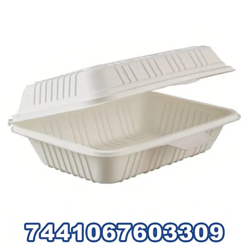 Take-Out Container Hinged 7X7 IN 500/Case