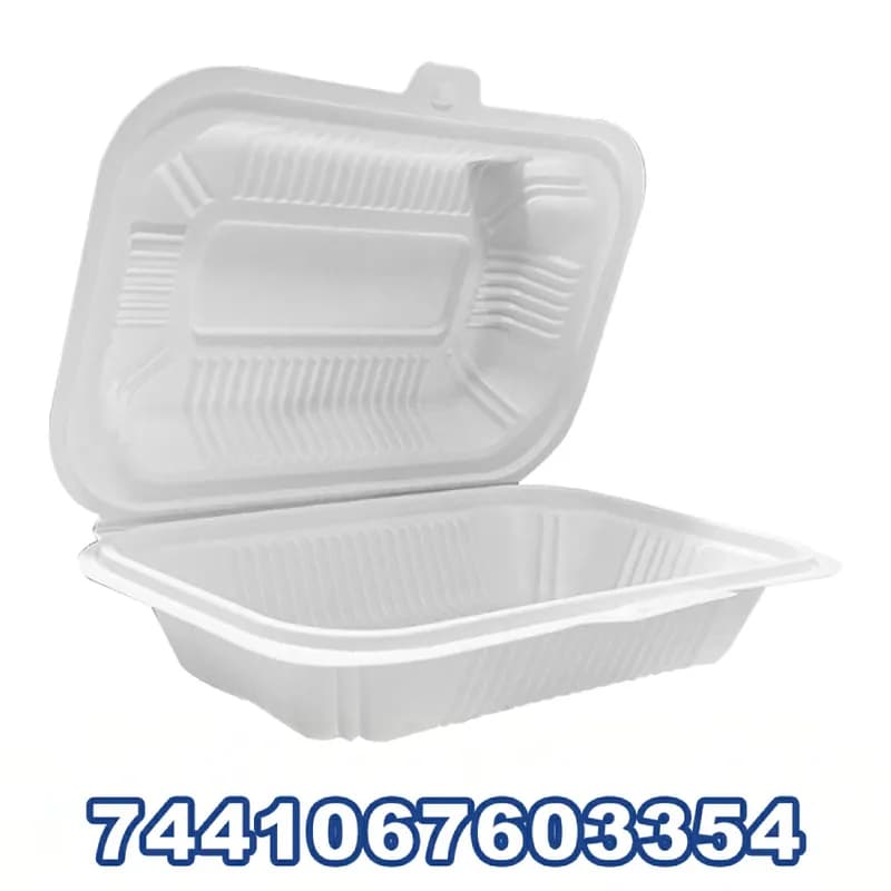 Take-Out Container Hinged 9X6 IN 200/Case
