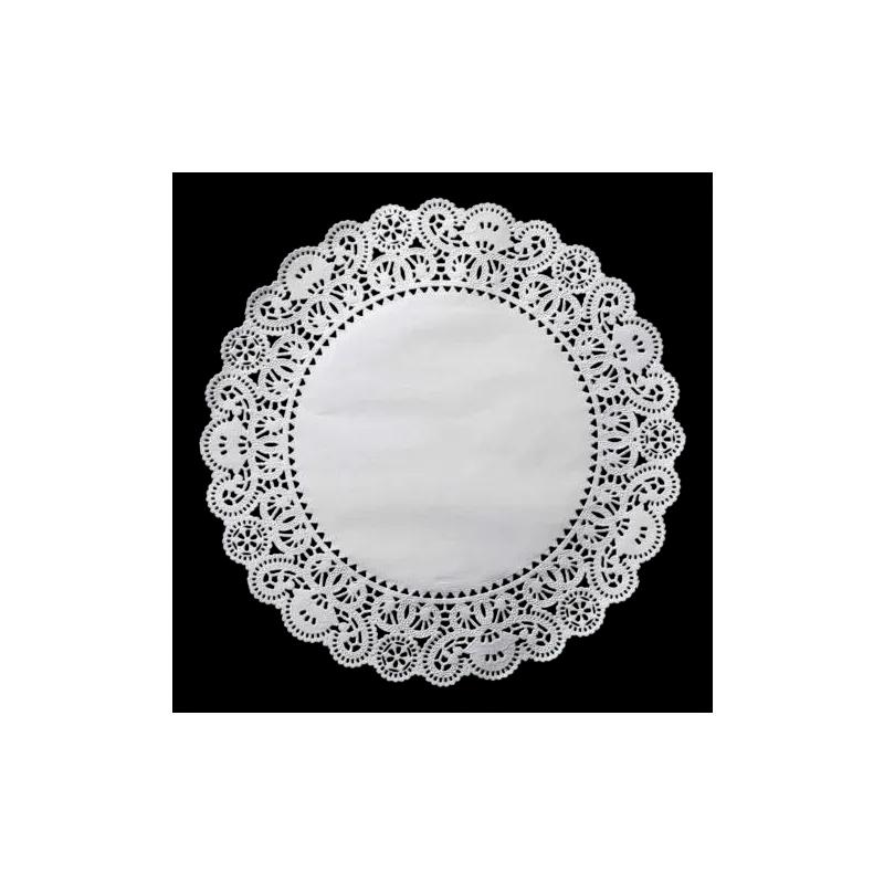 Doily 8 IN Lace Round 500/Box