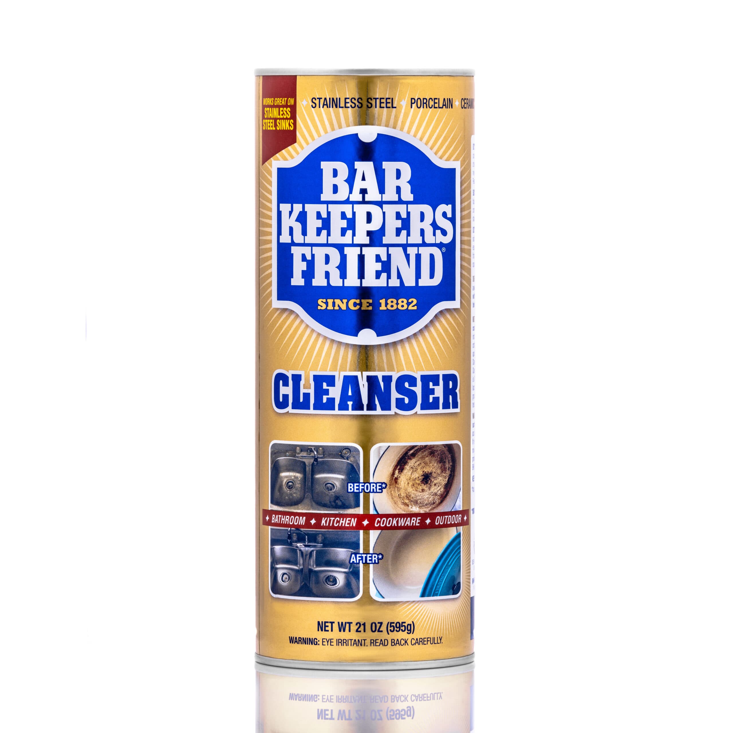 Bar Keepers Friend® Cleanser All Purpose Cleaner 21 OZ Powder 12/Case