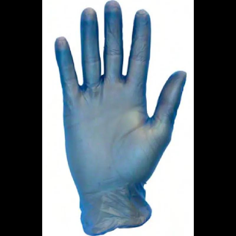 Victoria Bay Gloves Small (SM) Blue Vinyl Powdered 1000/Case