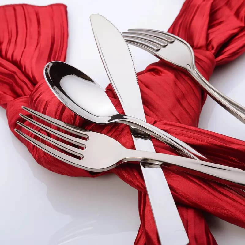 Fork 7 IN Plastic Silver 600/Case