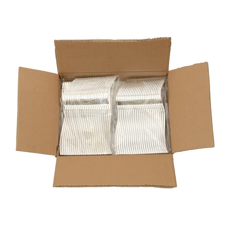 Fork 7 IN Plastic Silver 600/Case