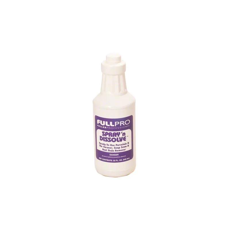 Fuller Spray 'N Dissolve Soap Scum Remover Stain Remover 32 OZ RTU 20% Phosphoric Acid 12/Case