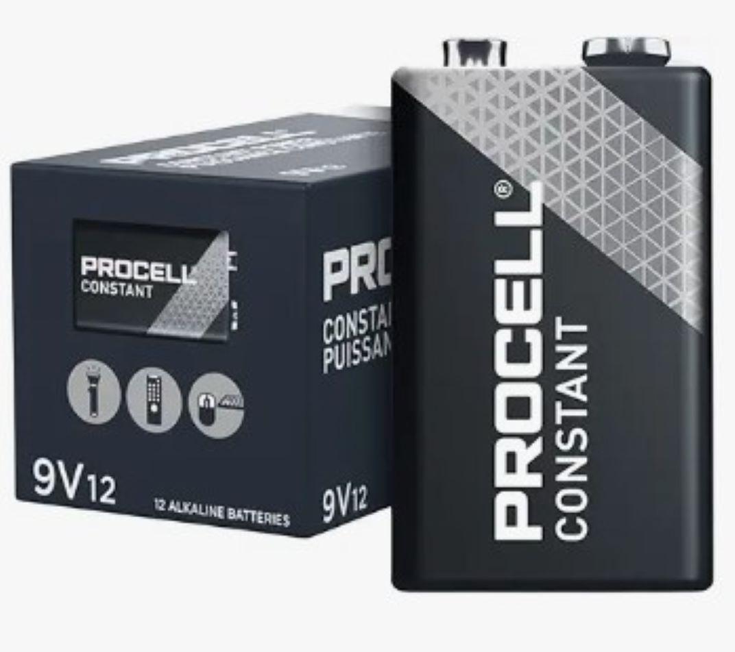 Procell Professional® Battery 9 Volt 12 Count/Box