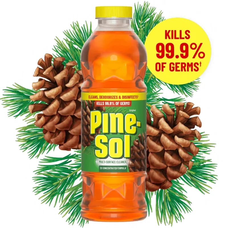 Pine-Sol® Pine Disinfectant Cleaner 20 OZ Multi-Surface 8/Case