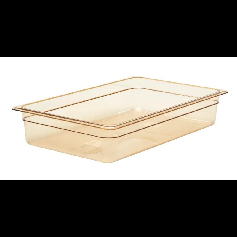 H-Pan® Food Pan Full Size 4 IN Amber 1/Each