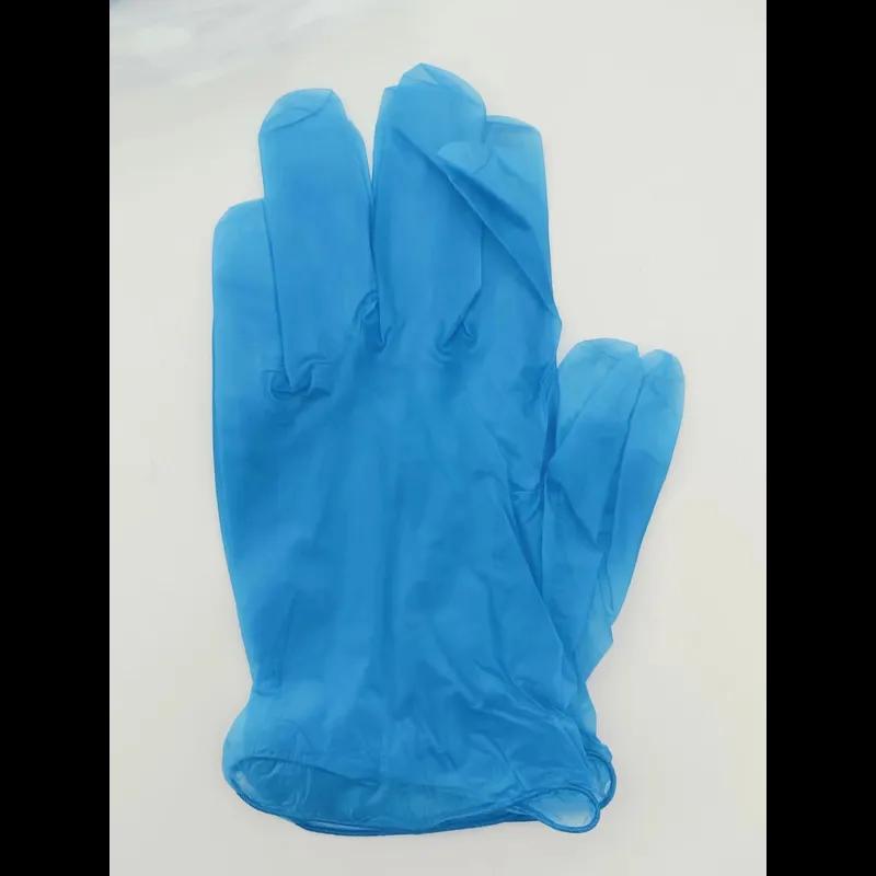 Victoria Bay General Purpose Gloves XXL Blue Vinyl Disposable Powder-Free 100 Count/Box 10 Box/Case 1000 Count/Case