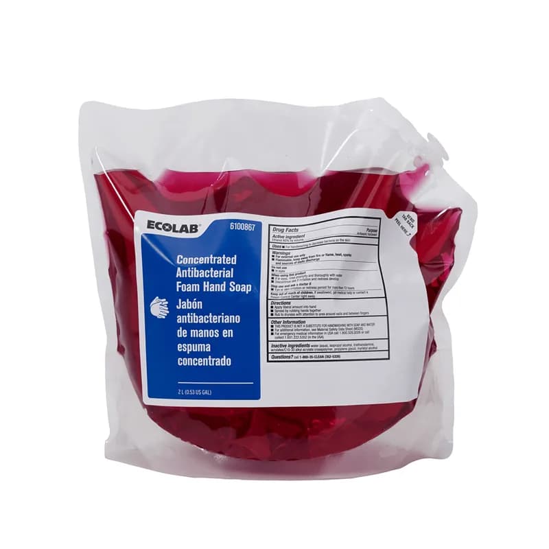 Hand Soap Foam Liquid 2 L Citrus Scent Antibacterial Heavy Duty 2/Case