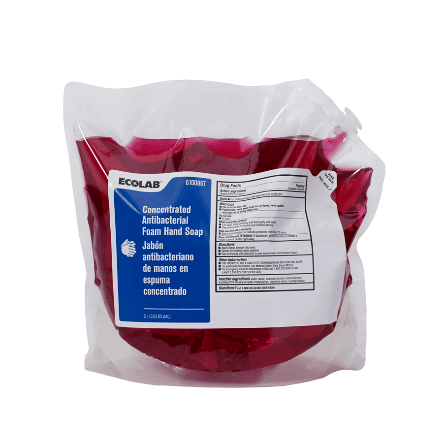 Hand Soap Foam Liquid 2 L Citrus Scent Antibacterial Heavy Duty 2/Case