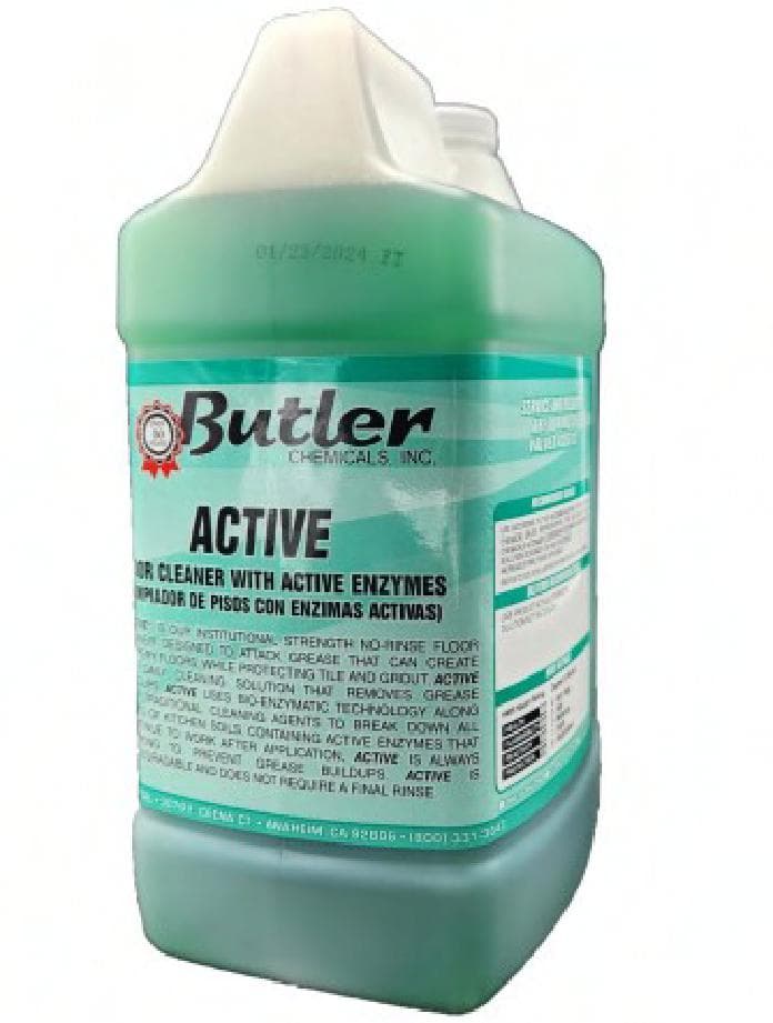 Active Floor Cleaner 1 GAL No Rinse Enzyme 2/Case