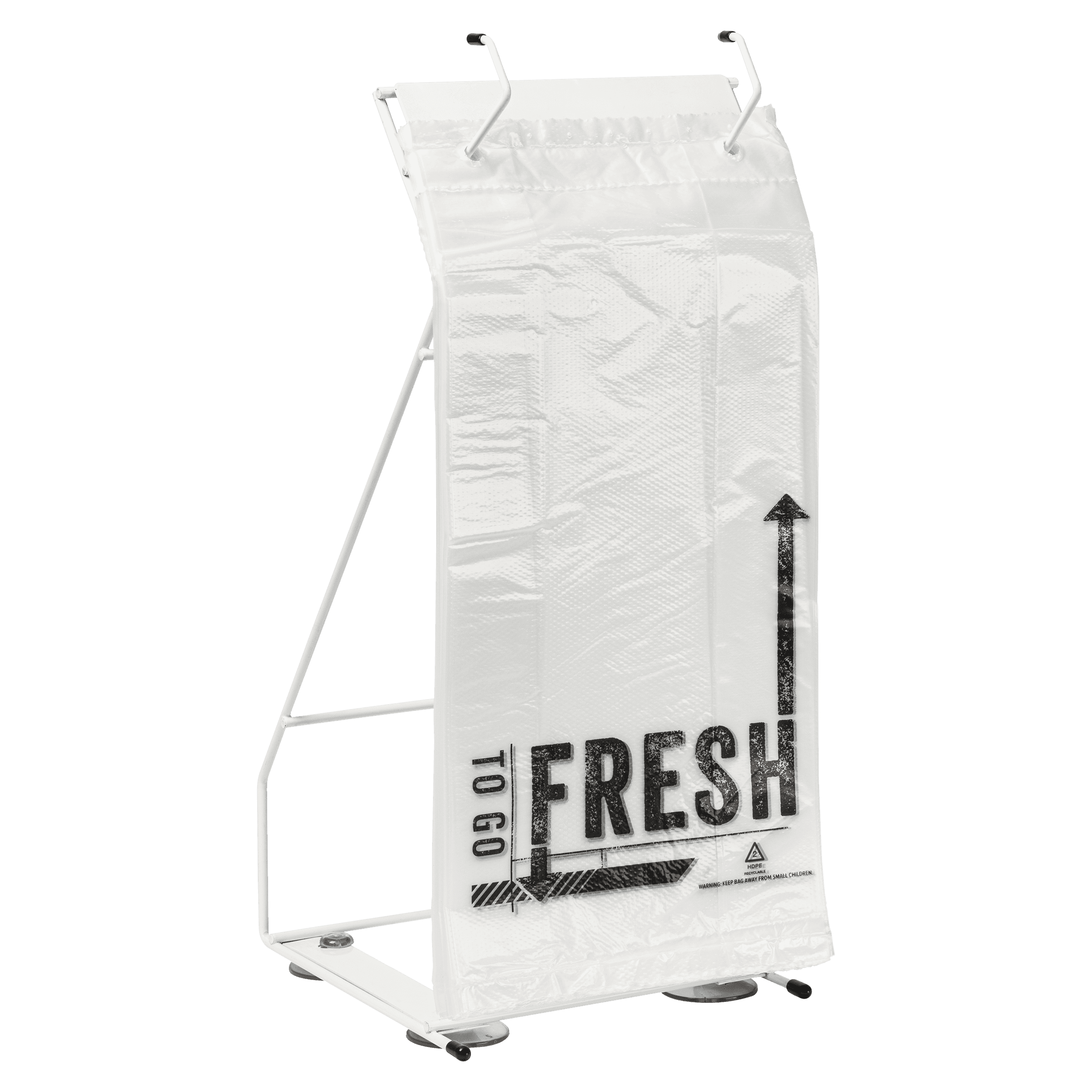 TO GO FRESH™ Bakery Bag 7X4X14+1 IN High-Density Polyethylene (HDPE) Clear 1000/Case