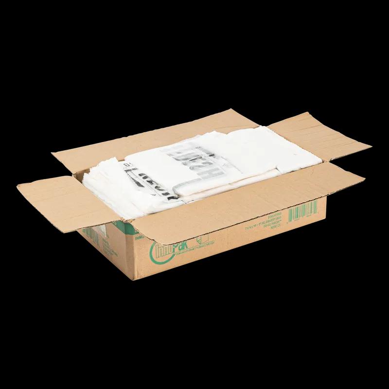TO GO FRESH™ Bakery Bag 7X4X14+1 IN High-Density Polyethylene (HDPE) Clear 1000/Case