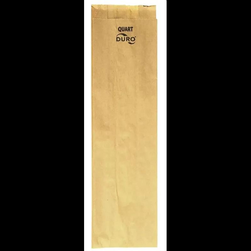 Liquor Quart Bag 16X4.25X2.5 IN Kraft Paper 35# Kraft 500/Bundle