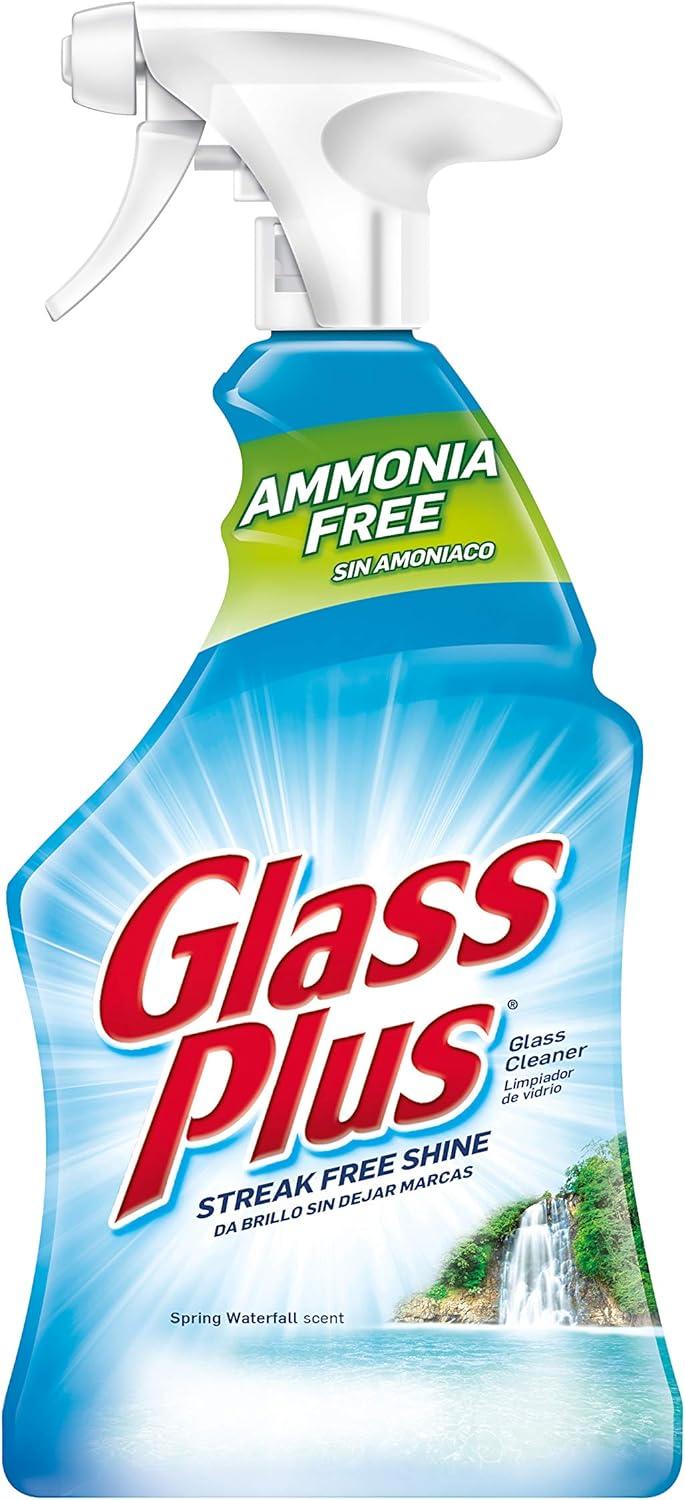 Glass Plus Glass Cleaner 32 FLOZ Spray 4/Case