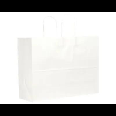 Victoria Bay Shopper Bag 16X6X12 IN Paper White Gusset 250/Case