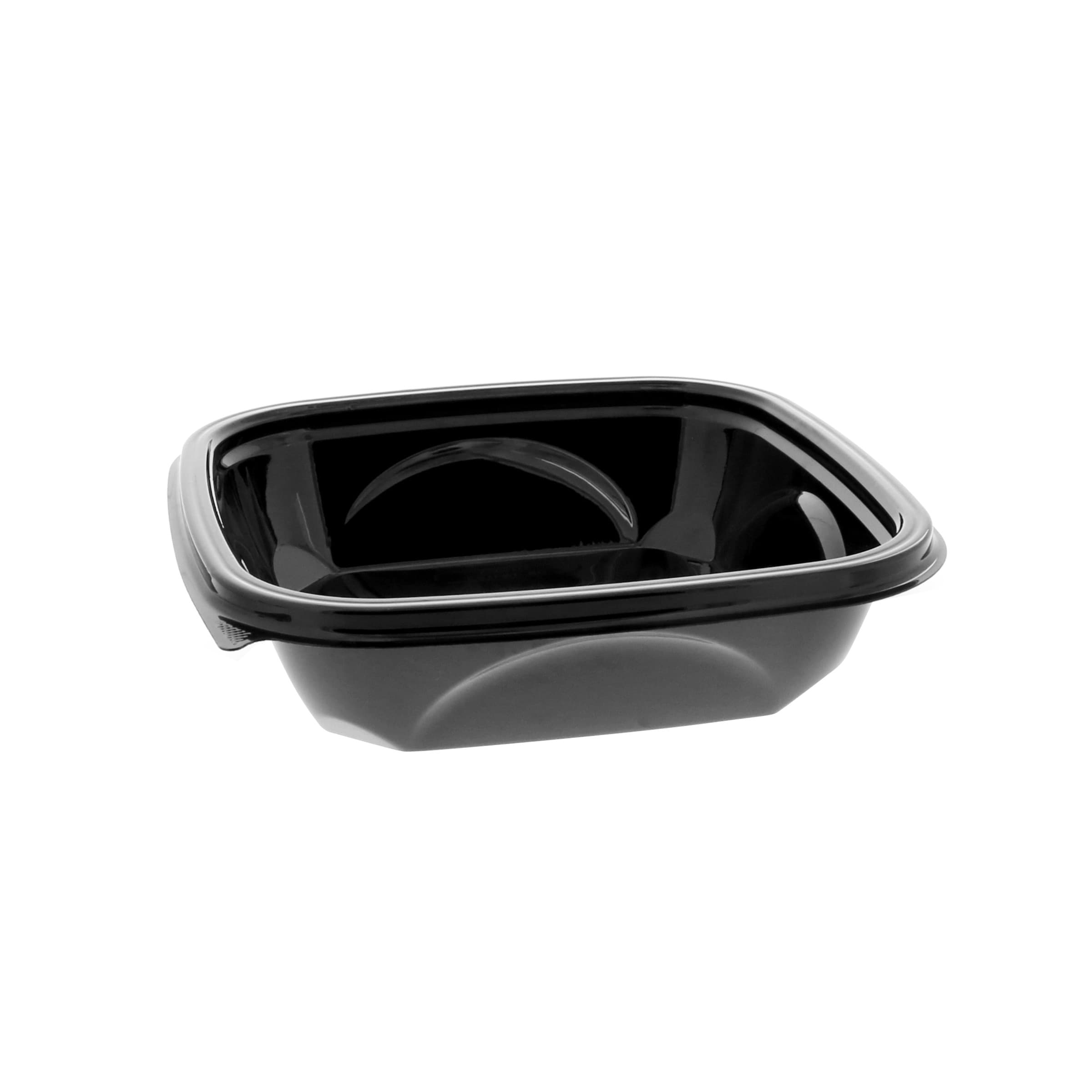 Bowl 24 OZ RPET Black Square 300/Case