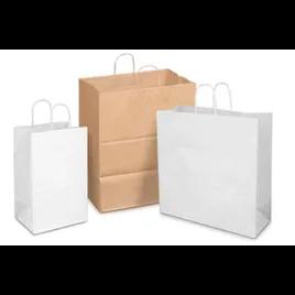 Victoria Bay Shopper Bag 10X5X13 IN Paper White Gusset 250/Case