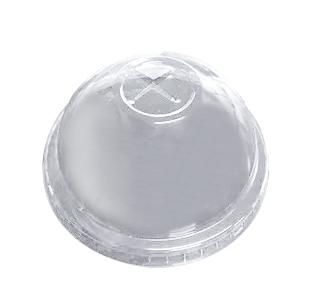 Victoria Bay 70 Series Lid Dome PET Clear For 5 OZ Cold Cup Straw Slot 100 Count/Pack 10 Packs/Case 1000 Count/Case