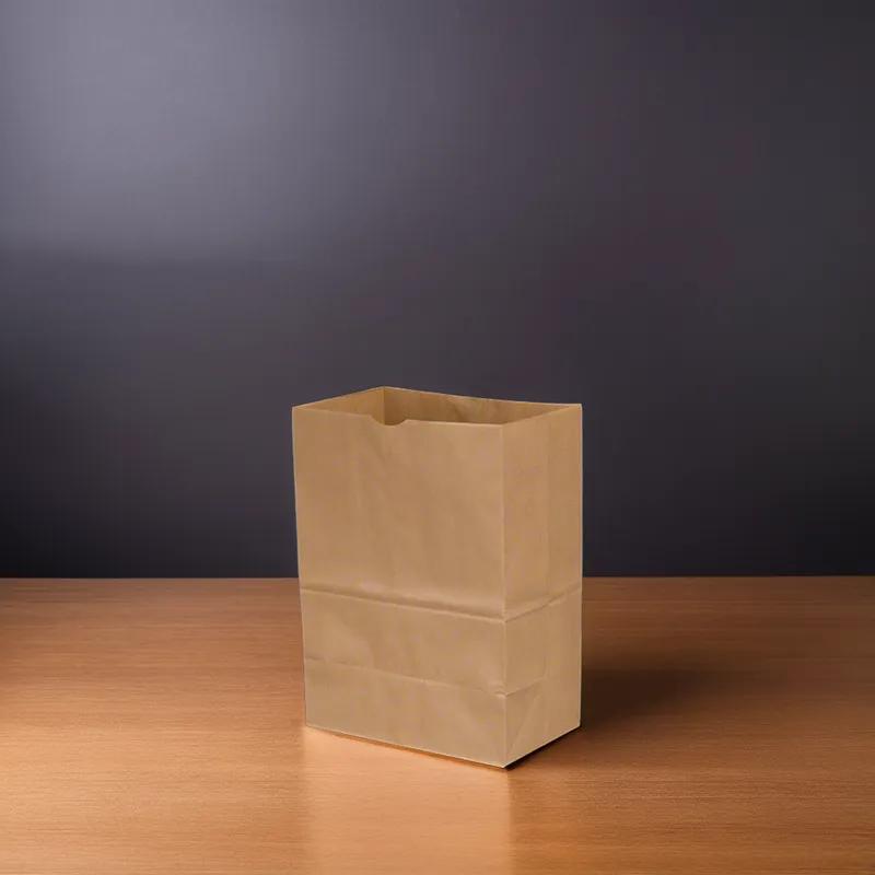 Duro® Bag 16.5X9.75X6.25 IN 1/8 BBL Kraft Paper 52# Kraft 500/Bundle