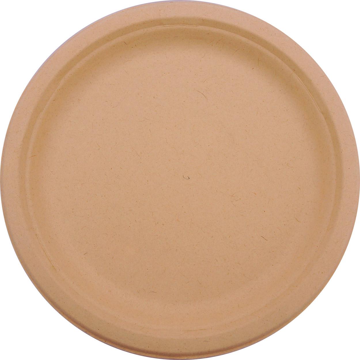 Earthable® Plate 9 IN Plant Fiber Natural 500/Case