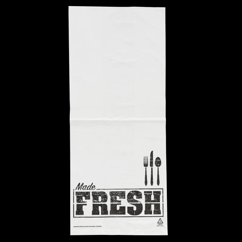 Deli Bag 6X4X14 IN High-Density Polyethylene (HDPE) White Made Fresh 1000/Case