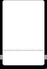Quantum Label Black White Paper T-perf With Bottom Blank 16/Case