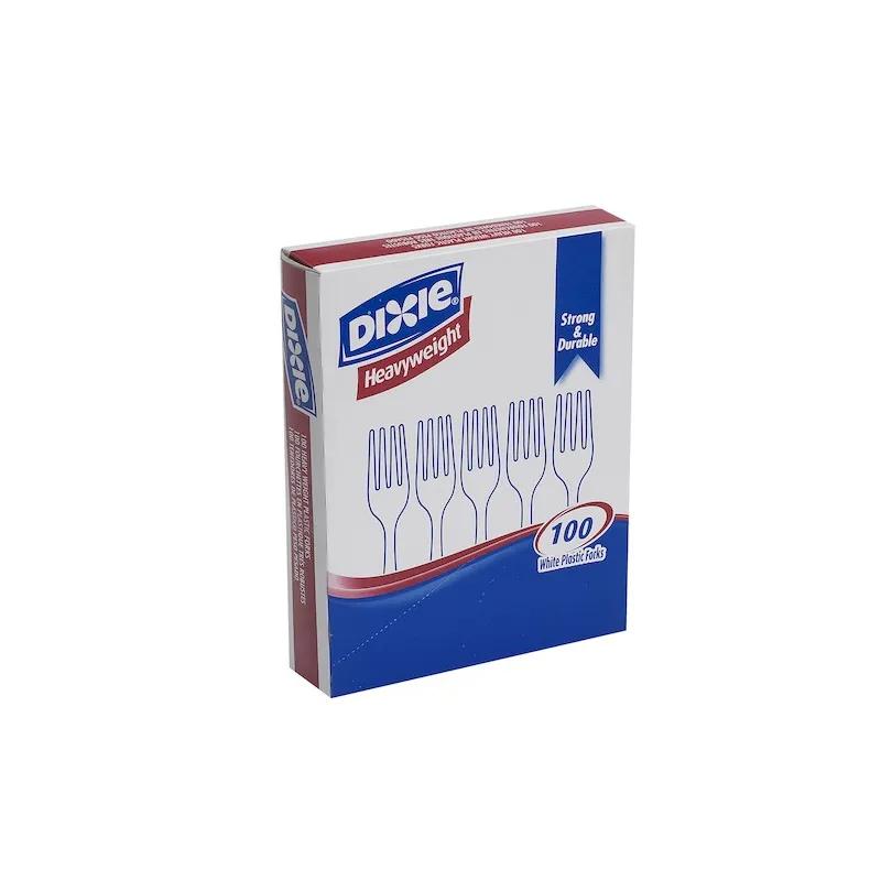Dixie® Fork PS White Heavyweight 100/Box
