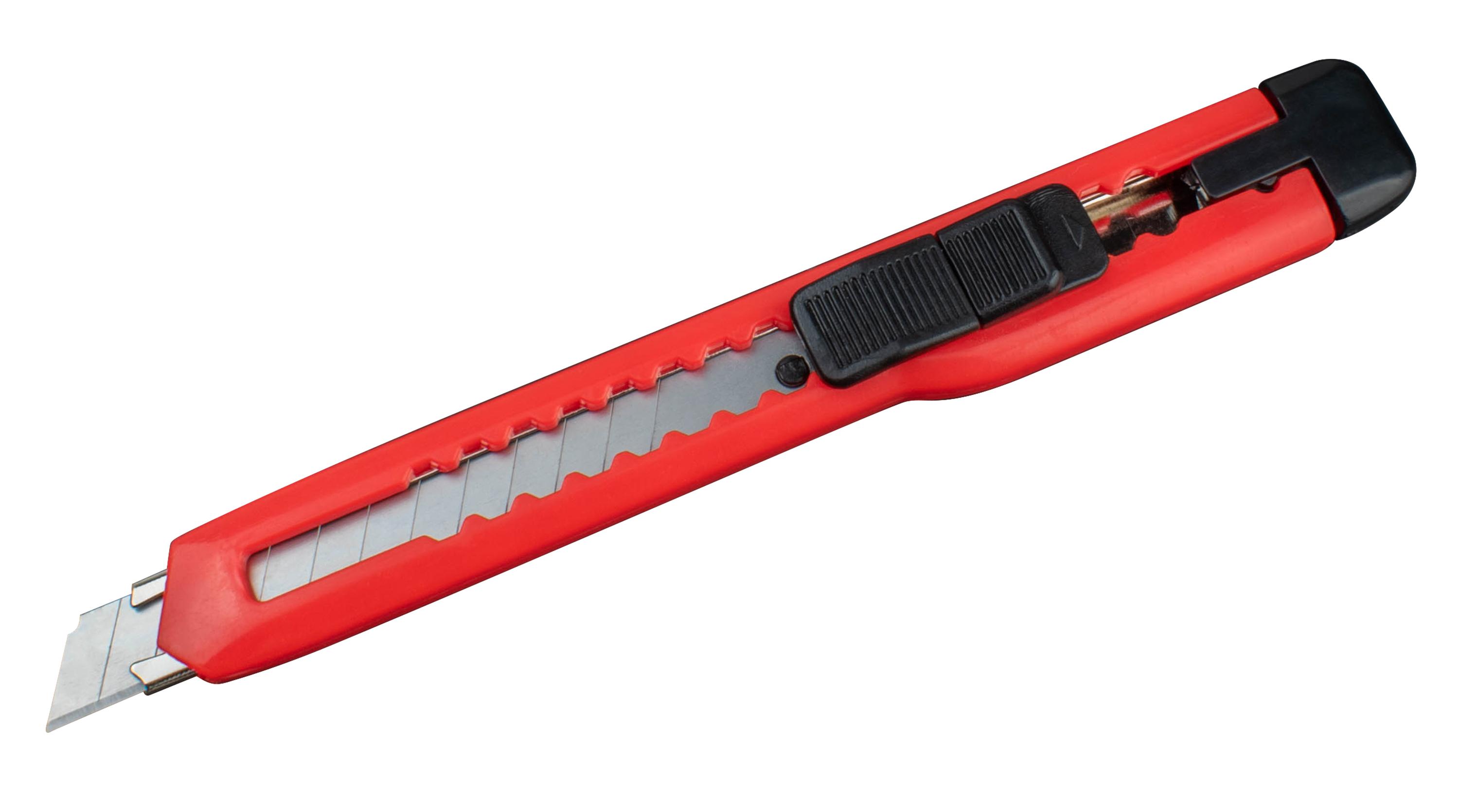 Utility Knife Retractable Standard Duty Quick Snap Plastic Handle 1/Each